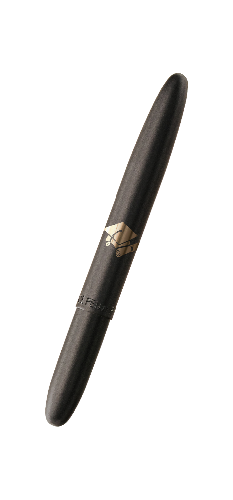 Matte Black Bullet Pen, Cap & Diploma