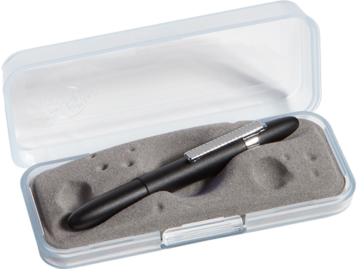 Fisher Space Pen Brushed Chrome with Clip Bullet Ballpoint Pen