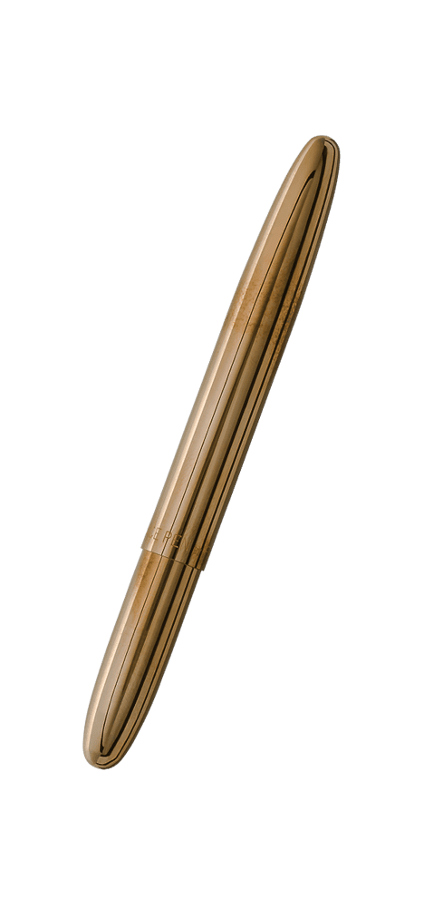 Antimicrobial Raw Brass Bullet Space Pen - Fisher Space Pen