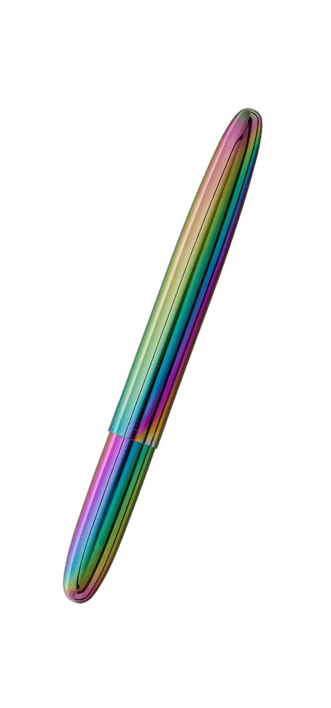 Bullet Space Pen, Rainbow Titanium Nitride Finish (#400RB)