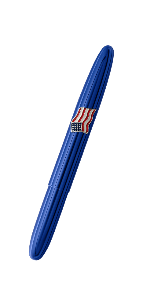 Blue Moon Bullet Space Pen, American Flag - Fisher Space Pen