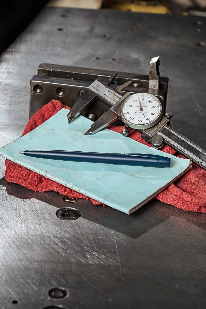 Navy Blue Cerakote Cap-O-Matic Space Pen-2