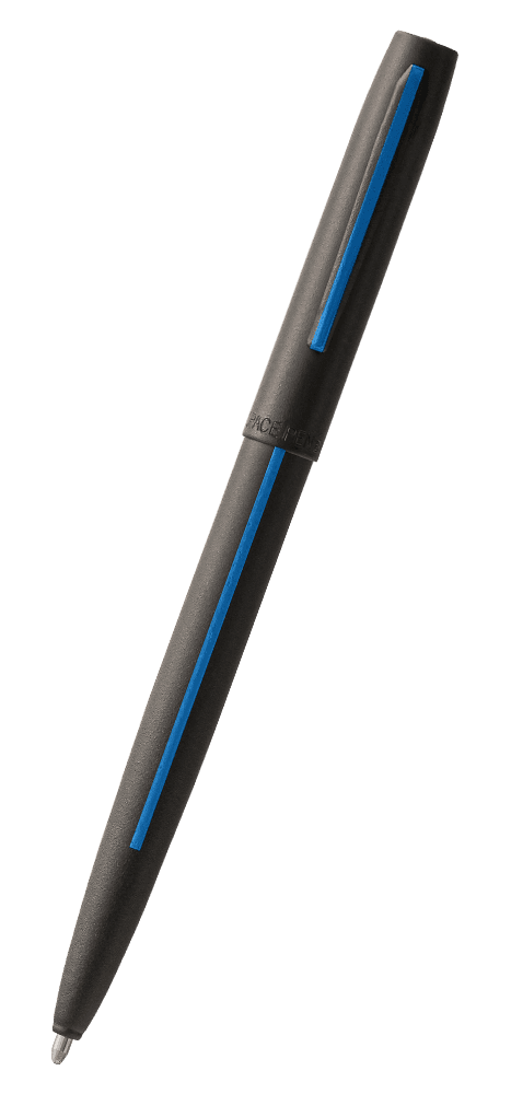 Matte Black Cap-O-Matic Space Pen, Law Enforcement -0