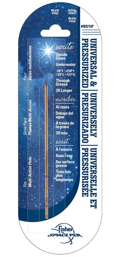 Blue Ink, Fine Point Fisher Pressurized Universal Refill-0