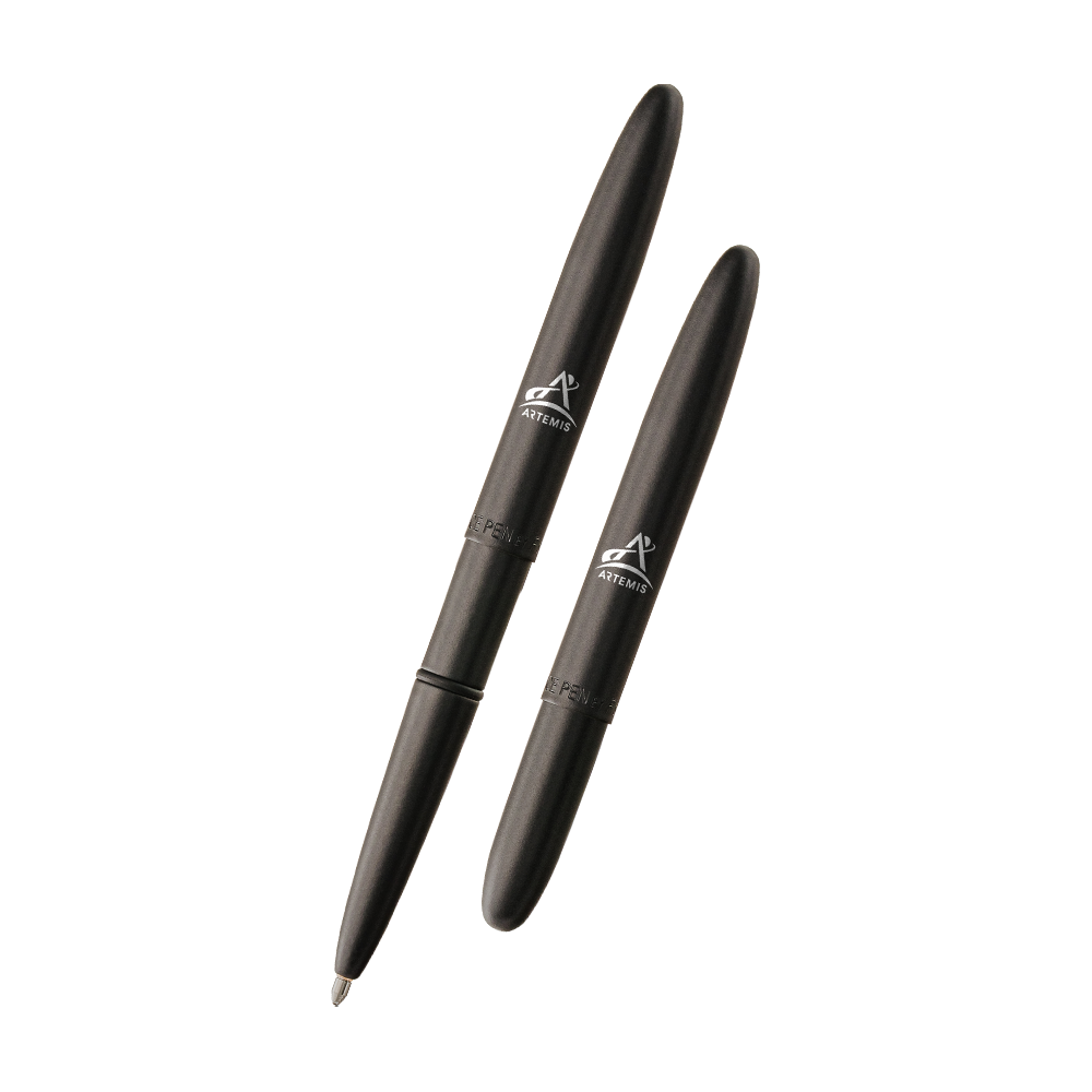 Matte Black Bullet Space Pen, Artemis