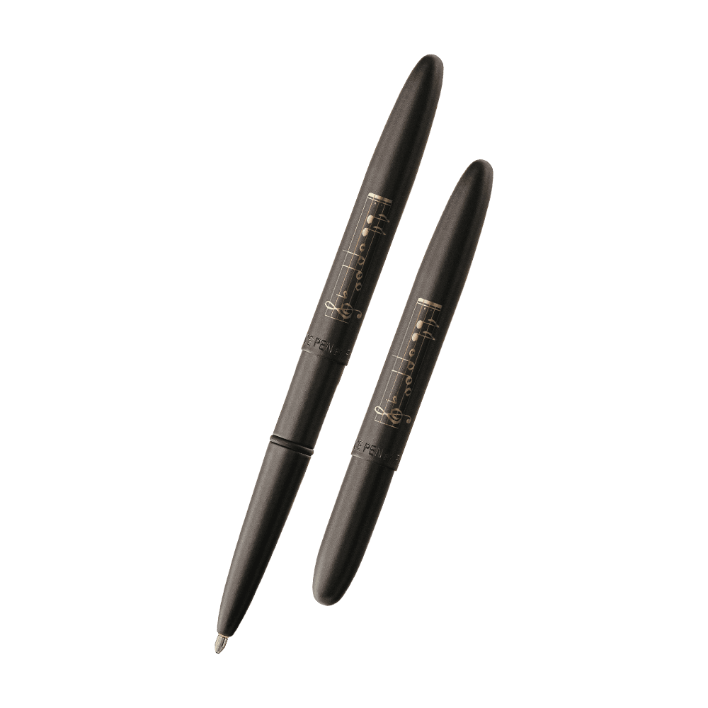 Left: open 400B-MN with cap on end of pen
Right: closed 400B-MN