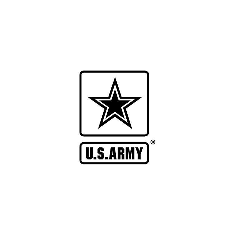 Engraving mark of US Army Star