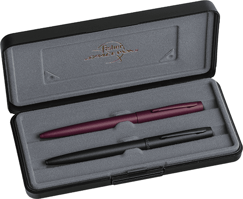Matte Black M4 Cap-O-Matic & Black Cherry M4 Cap-O-Matic 2-Pen Set-3