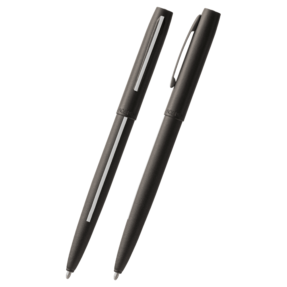 Matte Black Cap-O-Matic Space Pen, EMS-1