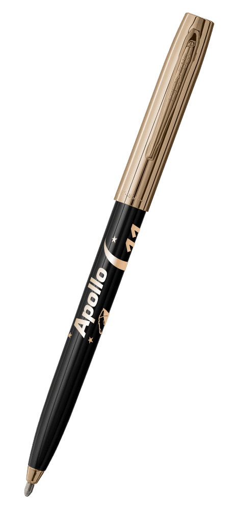 Black & Gold Cap-O-Matic Space Pen, Apollo 11-0