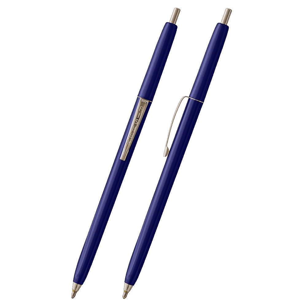 Blue Pressurized Fine Point Stick Pen - Set of 2-1