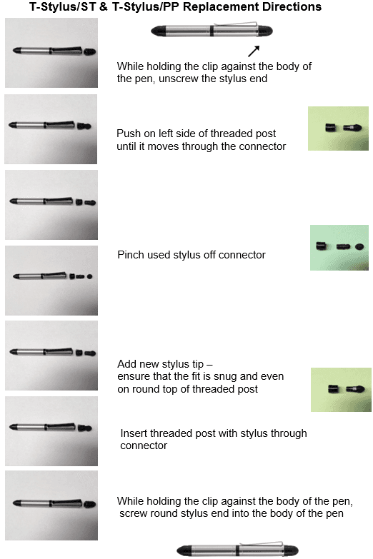 Replacement Stylus Tip, Standard Point, for TECTD or TT-1